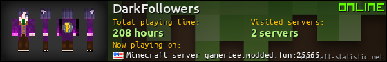 DarkFollowers userbar 560x90