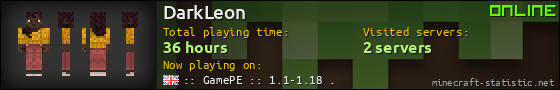 DarkLeon userbar 560x90