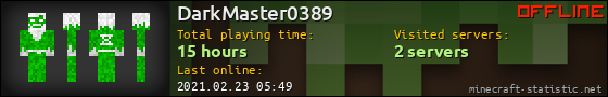 DarkMaster0389 userbar 560x90