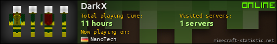 DarkX userbar 560x90