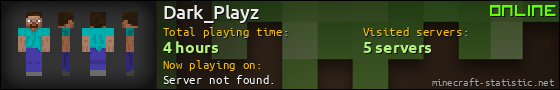 Dark_Playz userbar 560x90