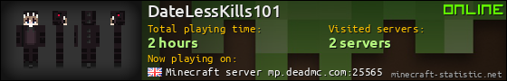 DateLessKills101 userbar 560x90