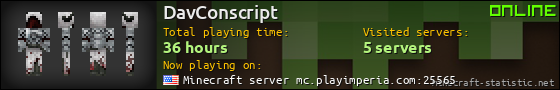 DavConscript userbar 560x90