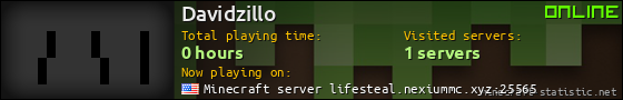 Davidzillo userbar 560x90