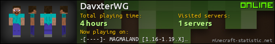 DavxterWG userbar 560x90