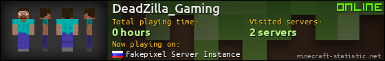 DeadZilla_Gaming userbar 560x90