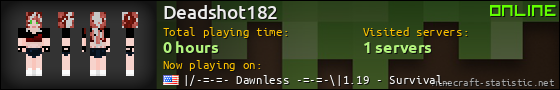 Deadshot182 userbar 560x90