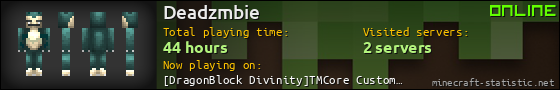 Deadzmbie userbar 560x90