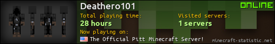 Deathero101 userbar 560x90