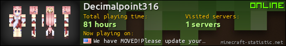 Decimalpoint316 userbar 560x90