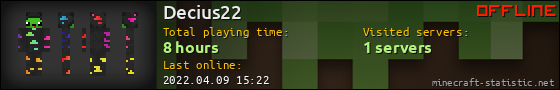 Decius22 userbar 560x90