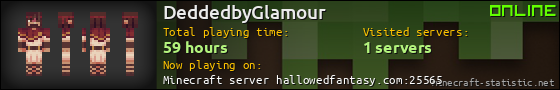 DeddedbyGlamour userbar 560x90