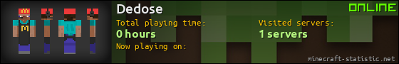 Dedose userbar 560x90
