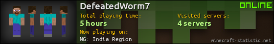 DefeatedWorm7 userbar 560x90