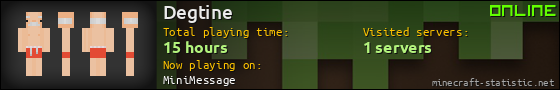 Degtine userbar 560x90