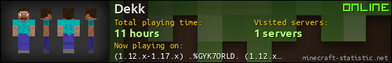 Dekk userbar 560x90