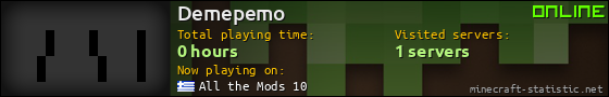 Demepemo userbar 560x90