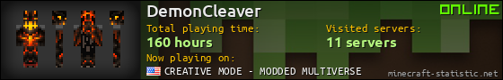 DemonCleaver userbar 560x90