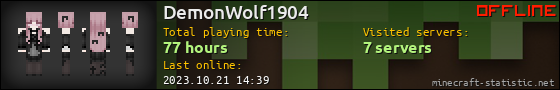 DemonWolf1904 userbar 560x90