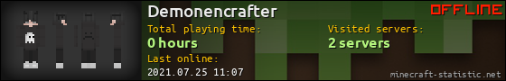 Demonencrafter userbar 560x90