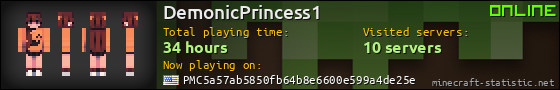 DemonicPrincess1 userbar 560x90