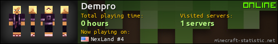 Dempro userbar 560x90