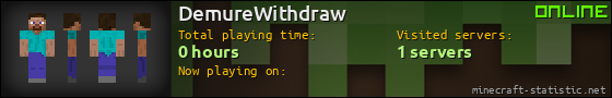 DemureWithdraw userbar 560x90