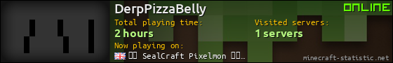 DerpPizzaBelly userbar 560x90