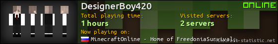 DesignerBoy420 userbar 560x90