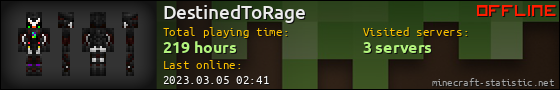 DestinedToRage userbar 560x90