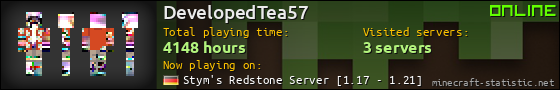 DevelopedTea57 userbar 560x90