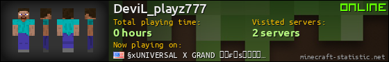 DeviL_playz777 userbar 560x90