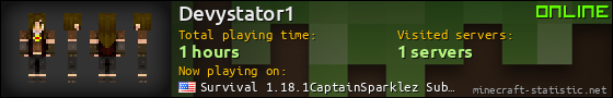 Devystator1 userbar 560x90