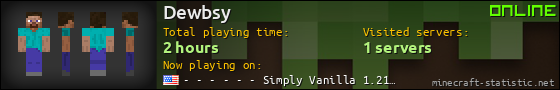 Dewbsy userbar 560x90