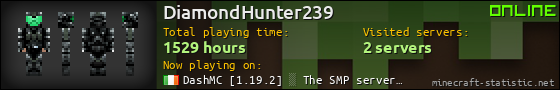 DiamondHunter239 userbar 560x90