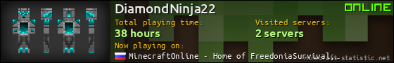 DiamondNinja22 userbar 560x90