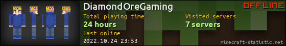 DiamondOreGaming userbar 560x90