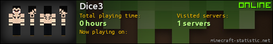Dice3 userbar 560x90