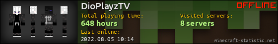 DioPlayzTV userbar 560x90