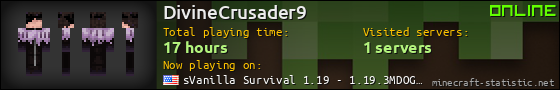 DivineCrusader9 userbar 560x90