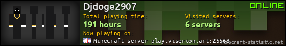 Djdoge2907 userbar 560x90