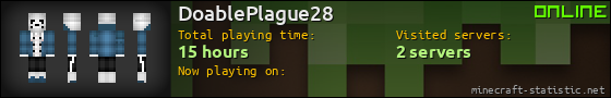 DoablePlague28 userbar 560x90