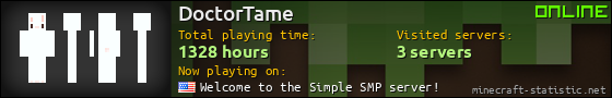 DoctorTame userbar 560x90