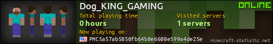 Dog_KING_GAMING userbar 560x90