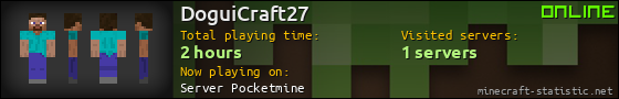 DoguiCraft27 userbar 560x90