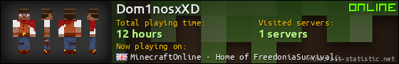 Dom1nosxXD userbar 560x90