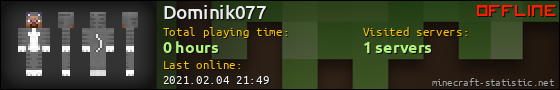 Dominik077 userbar 560x90