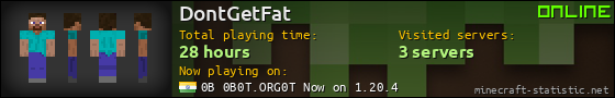 DontGetFat userbar 560x90