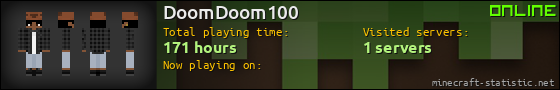 DoomDoom100 userbar 560x90