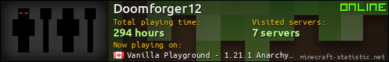 Doomforger12 userbar 560x90